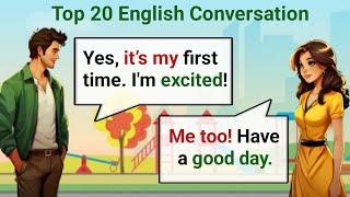 Best 20 Daily English Conversations | Learn English | English Speaking Practice