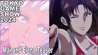 Street Fighter 6 Mai and Elena Reveal Teaser TGS 2024