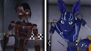 The Mimic and MXES in Roblox Fredbear's Mega Roleplay