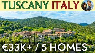 Houses For Sale in TUSCANY ITALY, 5 Italian Properties