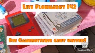 Live Flohmarkt 142 Die Gameboyserie geht weiter ! Auf dem Dorfflohmarkt