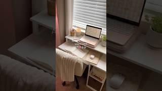 aesthetic study desk makeover‍ #deskorganization #deskmakeover #studydesk #aesthetic #desk