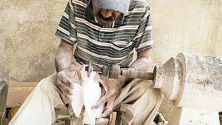 incredible worker Angel type statue make from marble