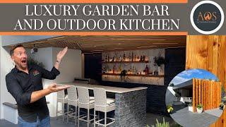 GARDEN BAR IDEAS | WITH OUTDOOR KITCHEN | NAPOLEON