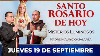 Santo Rosario de Hoy | Jueves 19 de Septiembre - Misterios Luminosos #rosario