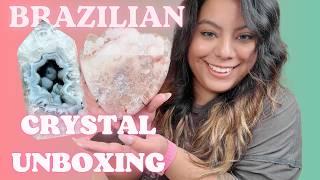 GORGEOUS Brazilian CRYSTAL Unboxing for my ETSY Shop