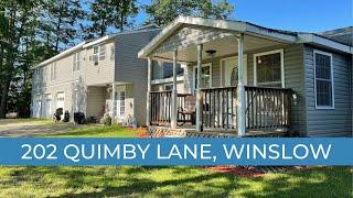 Home Tour 202 Quimby Lane, Winslow Maine