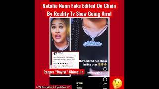 Natalie Nunn Fake Edited On Chain By Reality Tv Show Going Viral  #trending #viral #jewelry