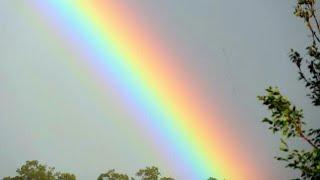 Rare Amazing Rainbow Colours on Sky