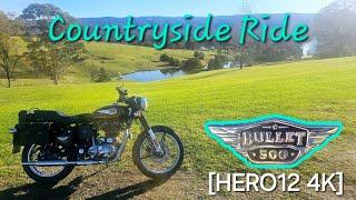 ROYAL ENFIELD BULLET 500 | COUNTRYSIDE RIDE—COMLEROY RD