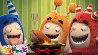 Christmas Dinner Disaster | Oddbods Full Episode | Funny Cartoons for Kids