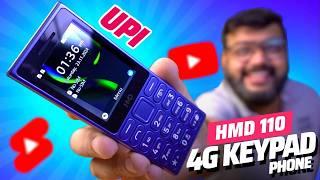 I Bought HMD 110 4G Keypad Phone with UPI - REAL TRUTH!!  Best Keypad Phone with YouTube!