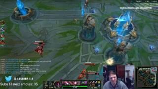 Hashinshin trolling in ranked on stream