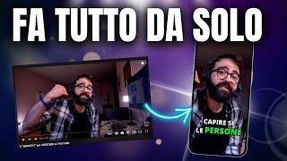 VIDEO BREVI AUTOMATICI per Shorts, Reels e TikTok con questo TOOL sorprendente!  TUTORIAL OPUSCLIP