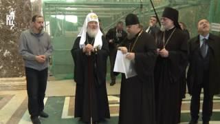 Orthodox Patriarch of Moscow visits Kaliningrad's Cathedral / Interior Almost Finished