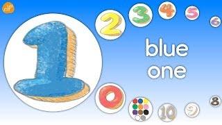 Colors and Numbers Chant for Preschool and Kindergarten Kids - ELF Kids Videos