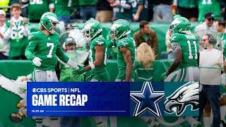 Saquon Barkley eclipses 2,000 rushing yards this season as Eagles dominate Cowboys | Game Recap