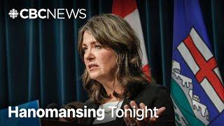 Alberta premier says she won't play oil and gas 'trump card'  | Hanomansing Tonight