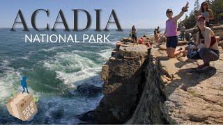 8k 3D Acadia National Park: Towering Seaside Cliffs - Apple Vision Pro 180 3D 8k Spatial Experience