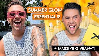 Summer Glow Makeup & Body Essentials! ️ + GIVEAWAY!