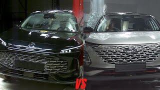 Crash Test Comparison: 2024 MG HS vs. CHERY OMODA5 – Who’s Safer?