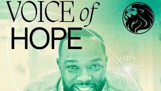 JOIN US LIVE VOICE OF HOPE w/ SPECIAL GUEST BRANDON GATSON