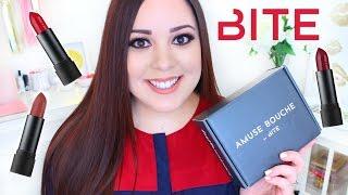 BITE BEAUTY AMUSE BOUCHE LIPSTICK UNBOXING!