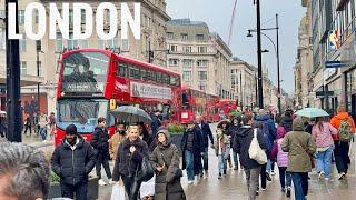 England, London City Street Tour 2025 | 4K HDR Virtual Walking Tour | Top 10 Things to do in London