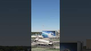 T-38 Talon Flies Over Shuttle | New Kennedy Space Center By TerraBuilder MSFS