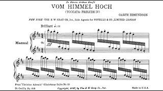 Edmundson, Garth (1937): Toccata “Vom Himmel hoch, da komm Ich her” (Christus Advenit IV) — A. Lucas