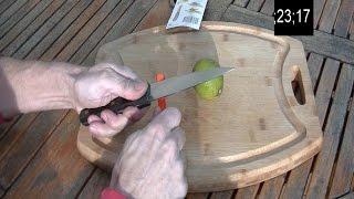 How to sharpen an old knife in 35 seconds