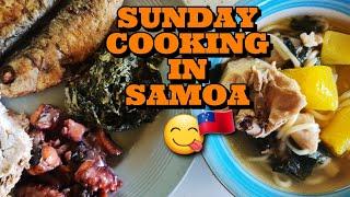 YUMMY SAMOAN FOOD | COOKING EPISODE | MatamaugaAgroFarming | Samoa