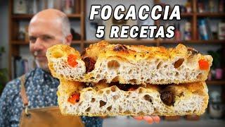 5 maneras de hacer Focaccia