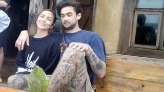 Kyline Alcantara and Kobe Paras, magkasamang pinaliguan ang aso ni Kobe! Sweet nila sa Bicol,family