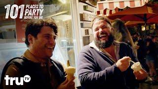 Adam Pally and Jon Gabrus Visit Little Man Ice Cream | 101 Places To Party Before You Die | truTV