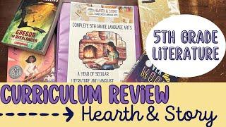 Curriculum Review: Heart and Story 5th Grade Literature | Secular Homeschool