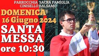 Prima Messa celebrata da don Davide Beretta nella nostra comunità - Domenica 16 Giugno '24 ore 10:30