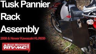 Tusk Pannier Racks Assembly & Installation - 2008-2018 Kawasaki KLR650