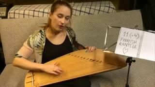 How to Play Finnish 11 String Kantele / chords