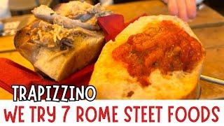 Rom Italien Streetfood „Billiges Essen“, das Sie sich nicht entgehen lassen sollten.