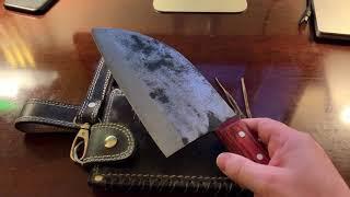 1 year later Almazan knife review bushcraft version | NOT Almazan Kitchen