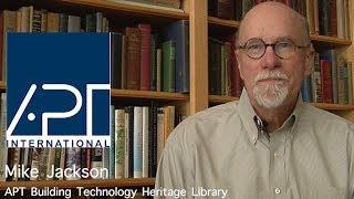 APT International - The Building Technology Heritage Library