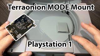 Playstation 1 Terraonion MODE SD Card Mount - Forbidden 3D Prints