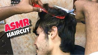 ASMR BARBER : Long Hair Transformation with scissors: Homeless Men Relaxing Haircut ASMR ! (Part 2 )