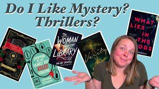 Do I like mystery thrillers? | Looking at some recent reads