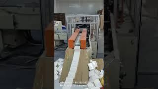 How are the paper napkins packed by automatic napkin packing machine