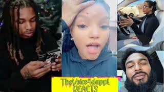 Halle Bailey Upset & Text DDG On Stream After His Video Went ViralQueen Pulled Over By P0l!ce