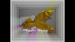 Бесплатный МК ночник" Золотая рыбка" из фоамирана. Free MK nightlight "goldfish" from Eva