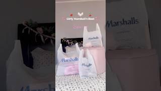 A very girly Marshall’s haul  #marshalls #haul #shopping #finds #girlythings #coquette