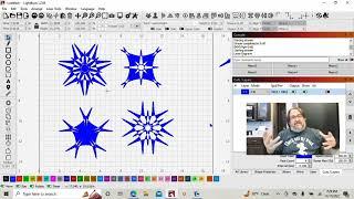 Using Circular Array and Node Editing in LightBurn